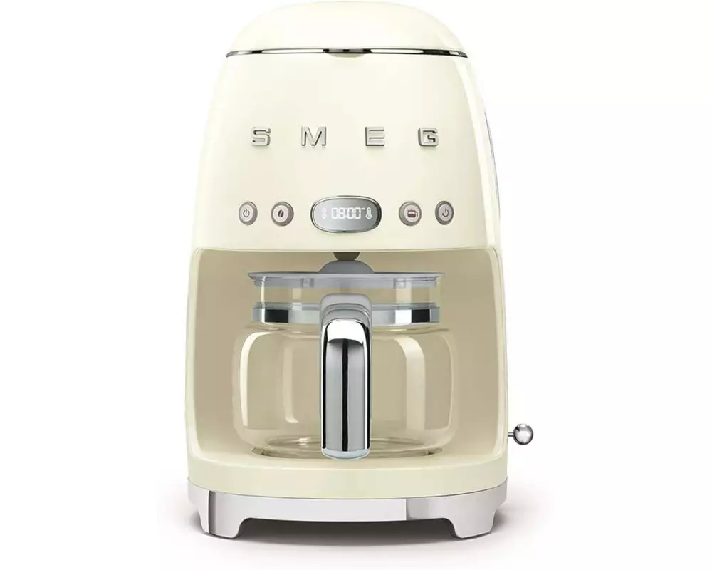 SMEG Filterkaffeemaschine 50's Style DCF02CREU Crème