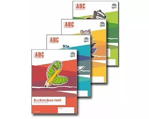 ABC-Lernlandschaft 1/2. Basis-Paket: 4 Arbeitshefte Druckschrift Klasse 1/2