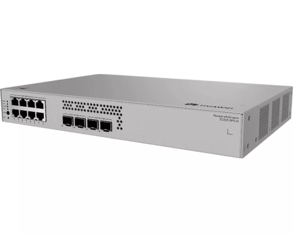 Huawei eKit PoE+ Switch S220S-8P4JX 12 Port