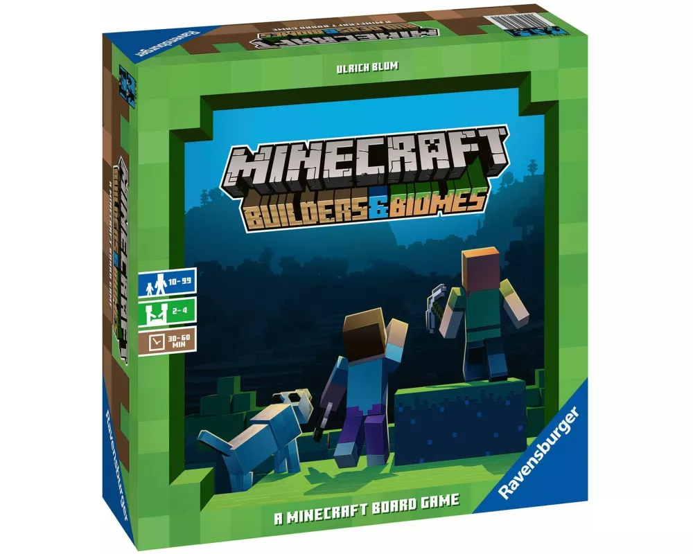 Minecraft: Builders & Biomes - Gesellschaftsspiel & Brettspiel ab 10 Jahre
