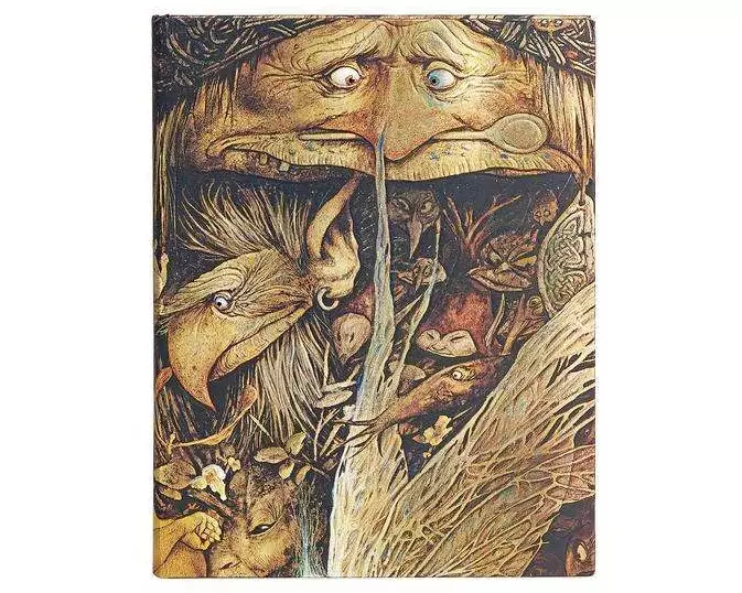 Hardcover Notizbücher Die Feenwelt von Brian Froud Kleine Tunichtgute Ultra Liniert