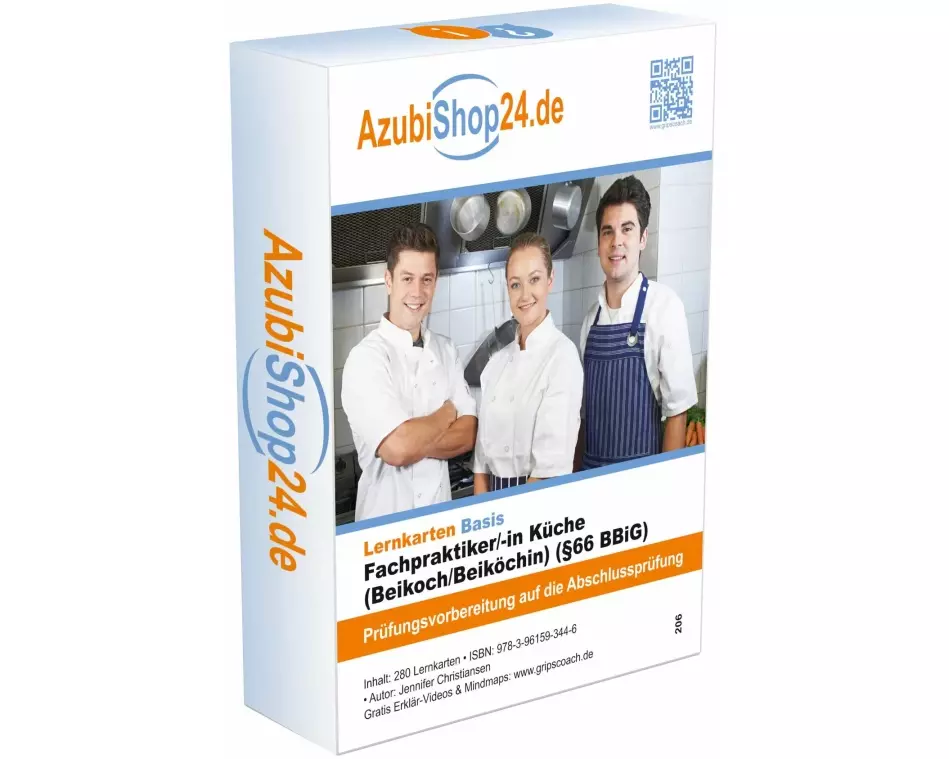 AzubiShop24.de Basis-Lernkarten Fachpraktiker /in Küche