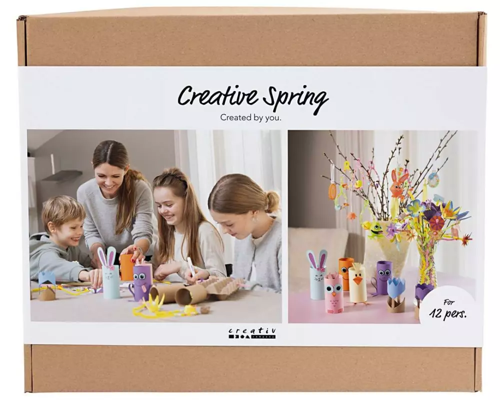 Creativ Company Bastelset Frühling 1 Stück, Mehrfarbig