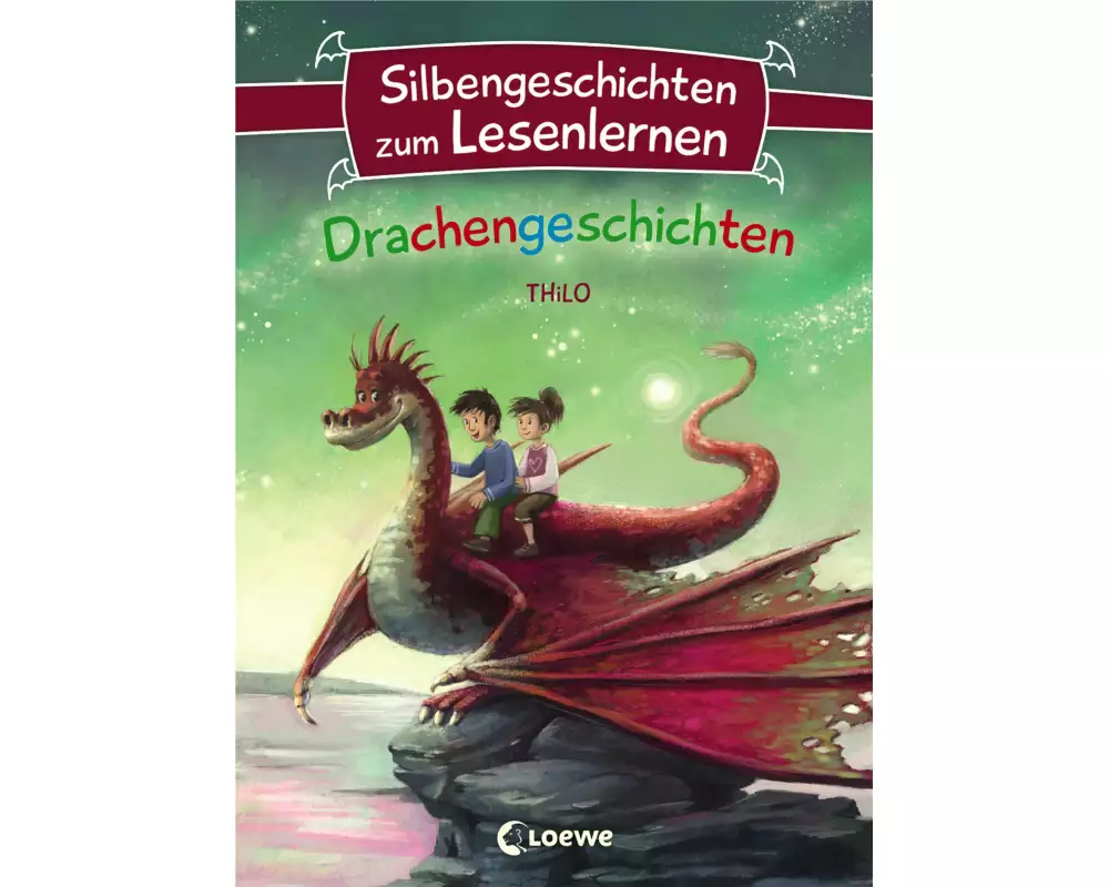 Silbengeschichten zum Lesenlernen - Drachengeschichten