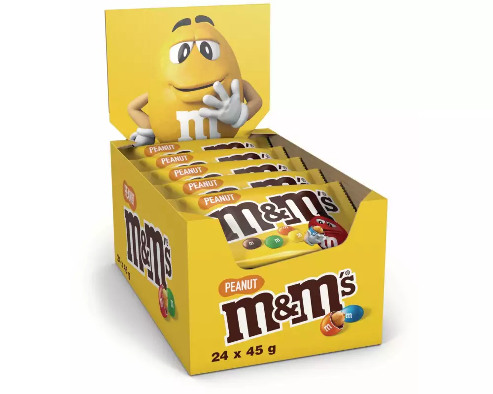 M&Ms M&Ms Peanut 24 x 45 g