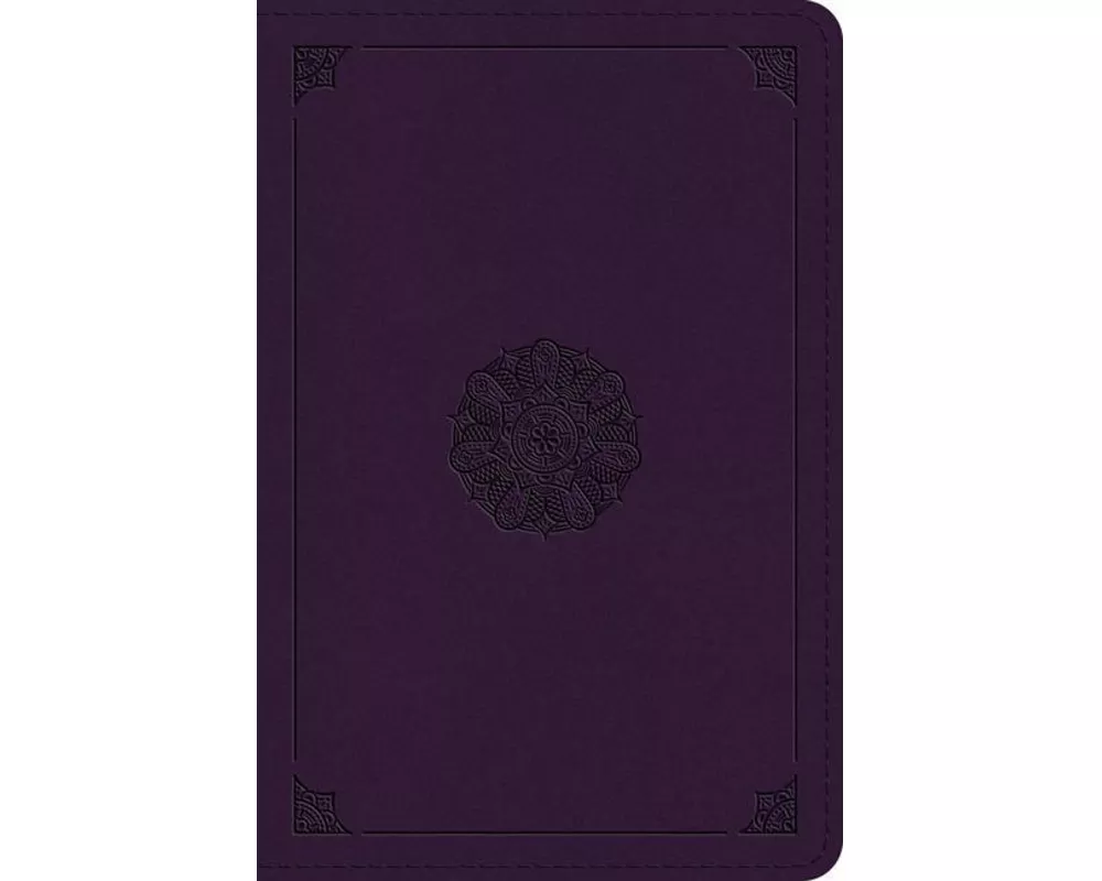 ESV Large Print Bible (Trutone, Lavender, Emblem Design)