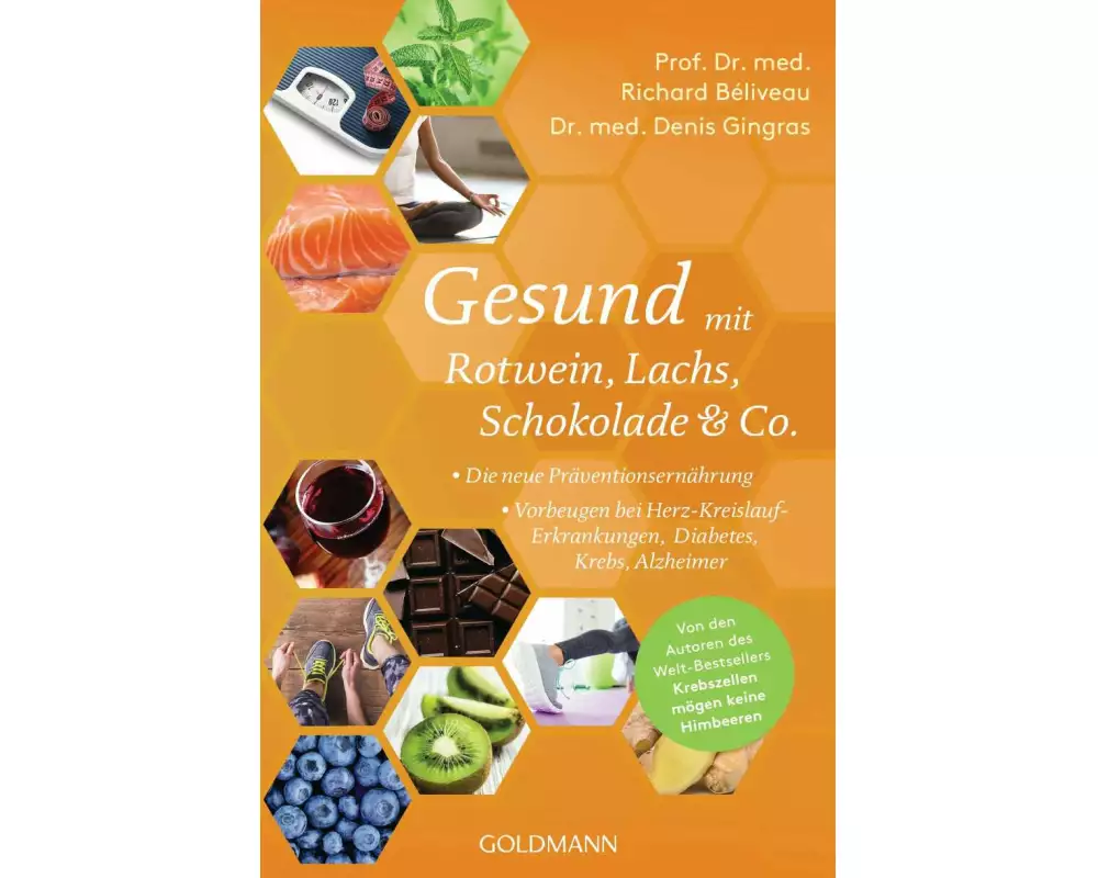Gesund mit Rotwein, Lachs, Schokolade & Co