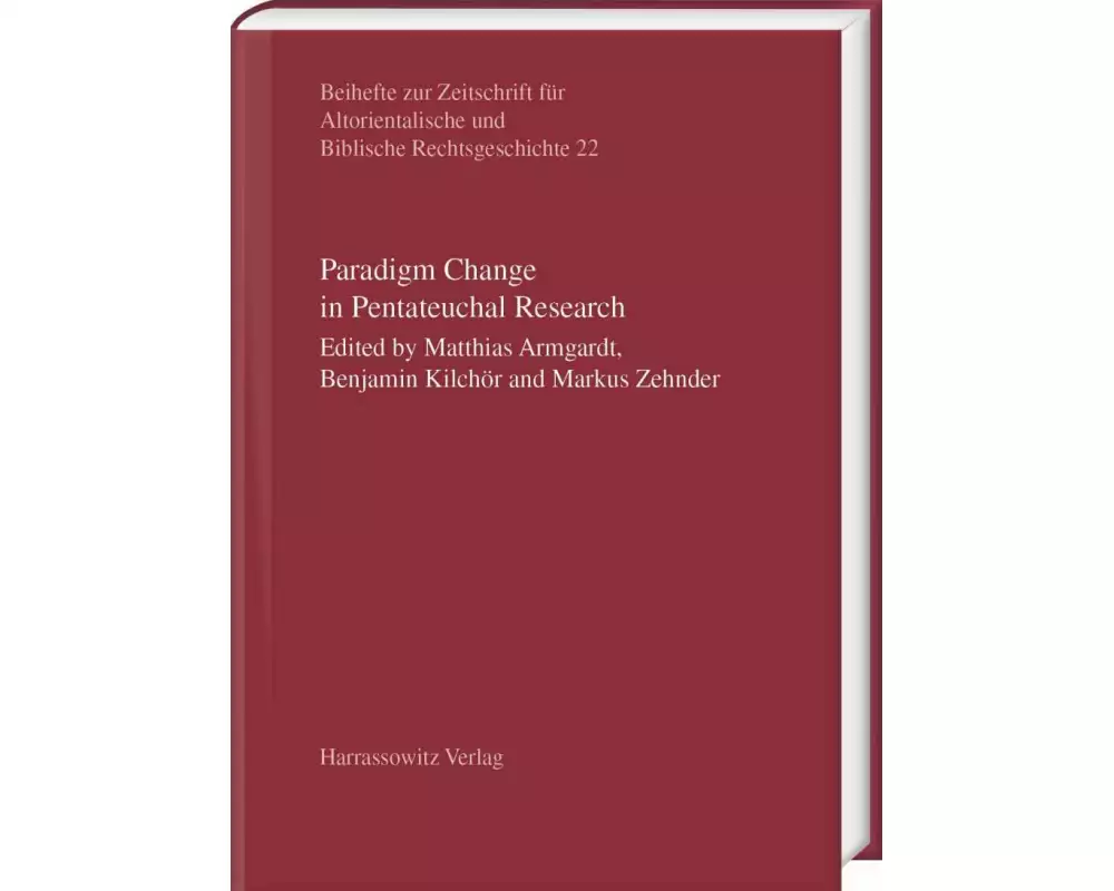 Paradigm Change in Pentateuchal Research