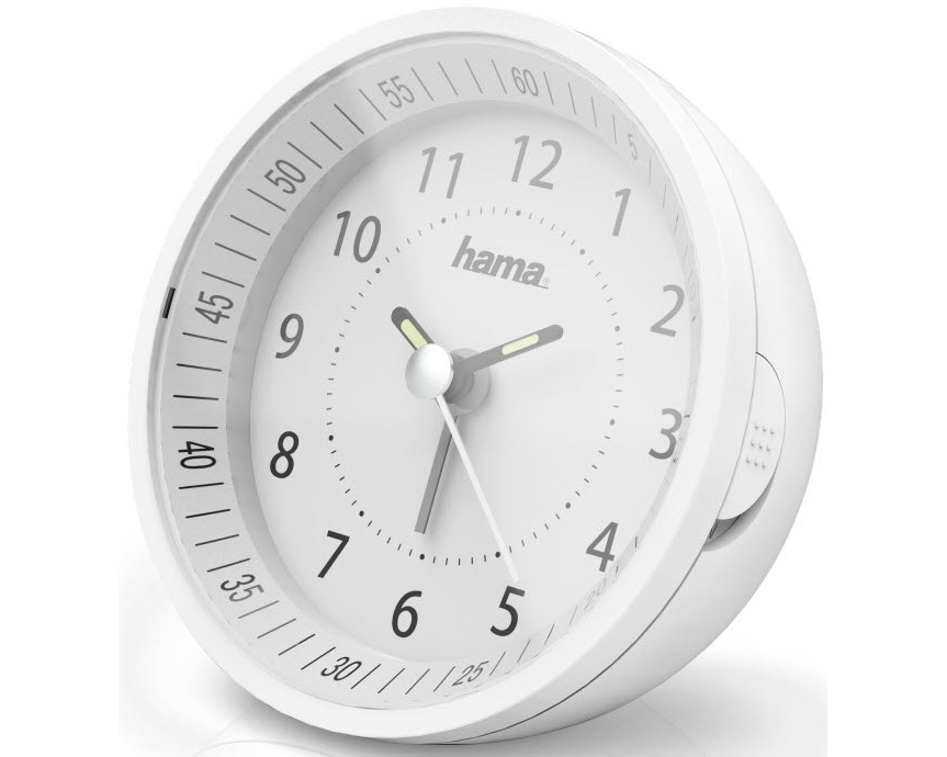 HAMA Funkwecker 186413 Roundly schwarz