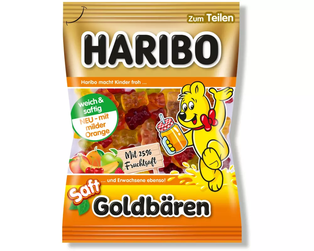 Haribo Gummibonbons Saft Goldbären 175 g
