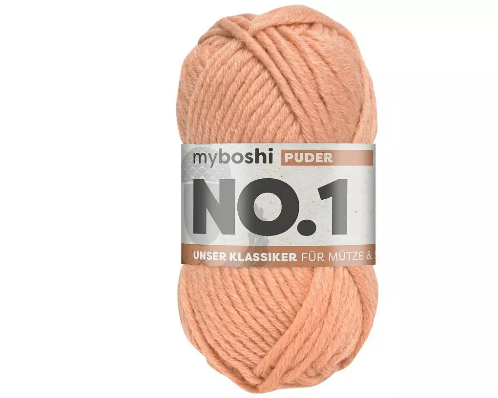 myBoshi Wolle Nr.1 Puder 50 g, 55 m
