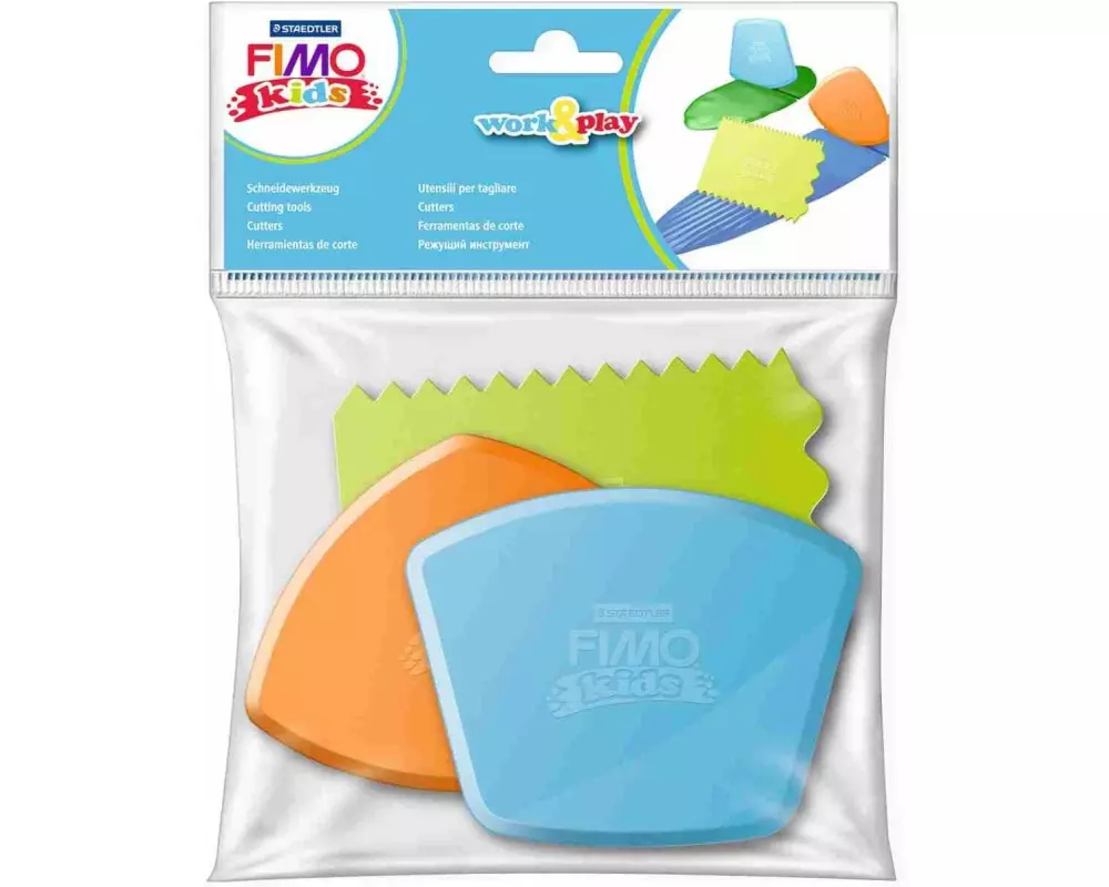Fimo Schneidewerkzeug Kids work & play 3 Stück