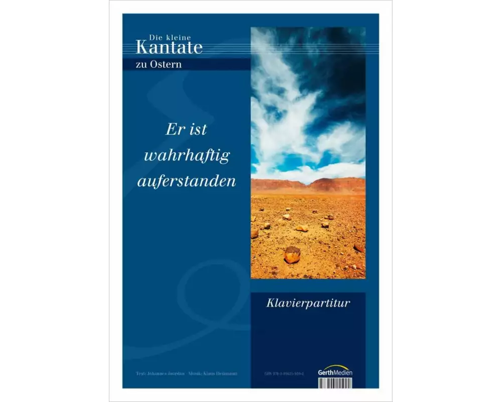 Er ist wahrhaftig auferstanden - Klavierpartitur
