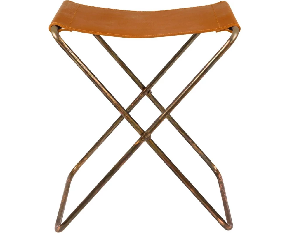 Broste Copenhagen NOLA Eisen/Leder, Braun