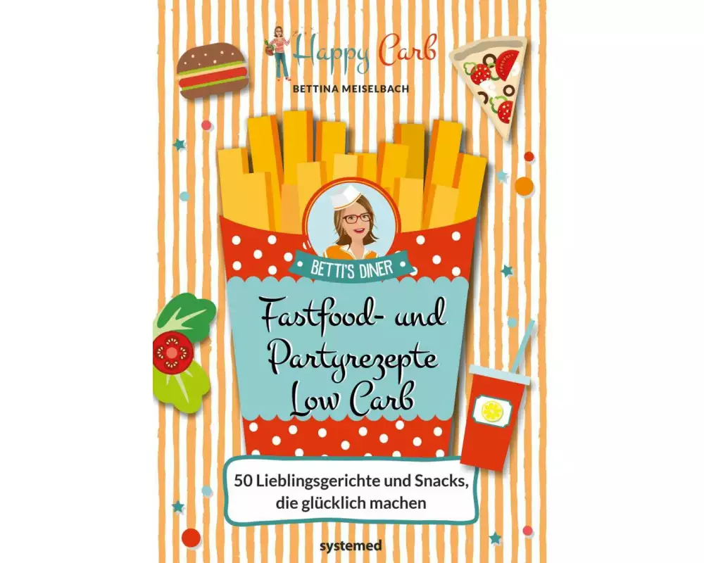 Happy Carb: Fastfood- und Partyrezepte Low Carb