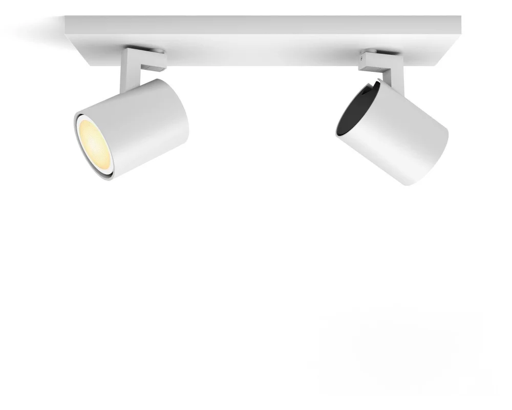 Philips Hue White Ambiance Runner Doppelspot Weiss
