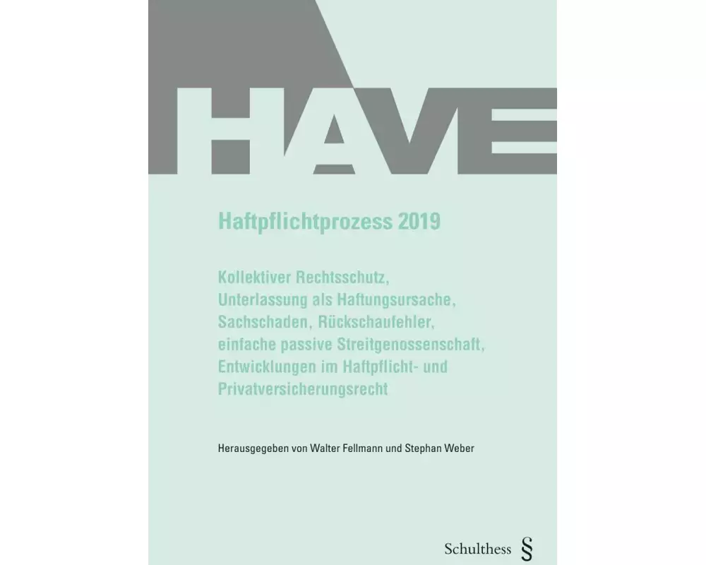 Haftpflichtprozess 2019