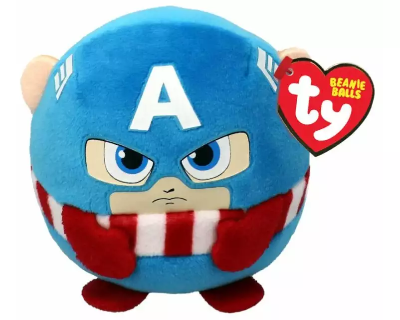 Ty Plüsch Captain America 10 cm
