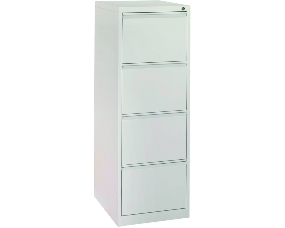 EDGY HR-Schrank 3404 4 Schubladen schmal, grau