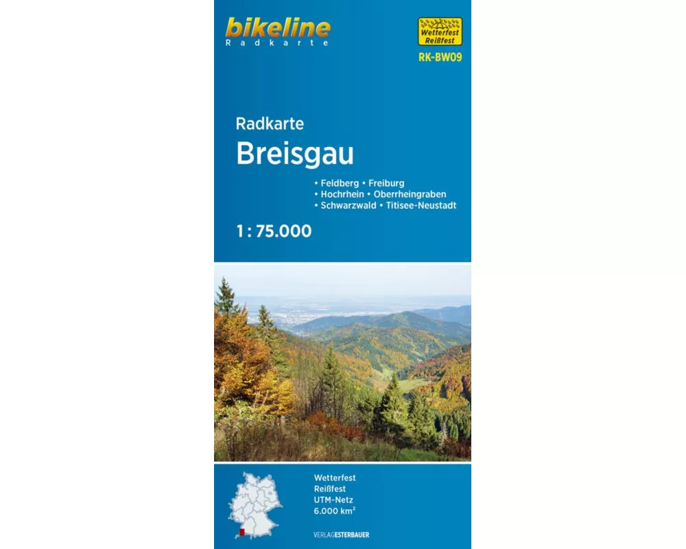 Radkarte Breisgau (RK-BW09)