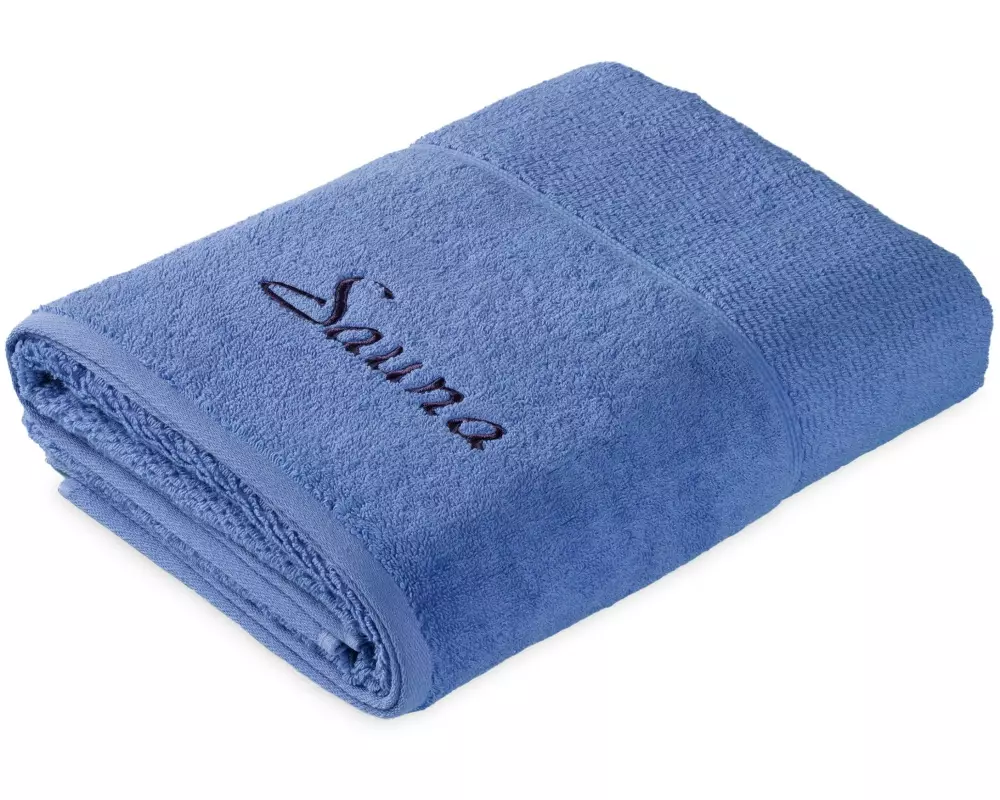 Frottana Saunatuch Pearl 80 x 200 cm, Cornflower