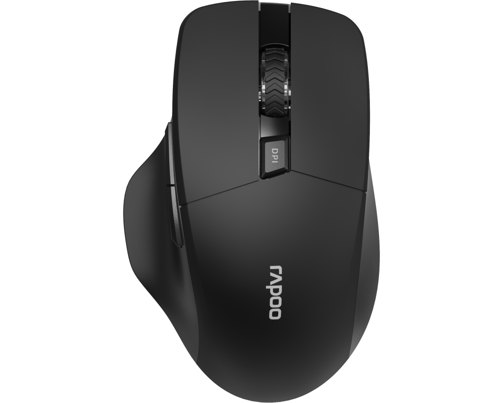 RAPOO M610 Rech. Wirel. Mouse 13050 Multi-Mode, Black
