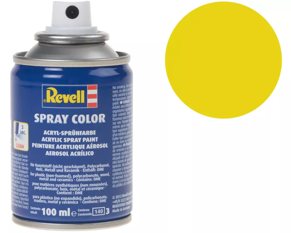 Revell Acrylspray Glanz/Deckend-Hellgelb