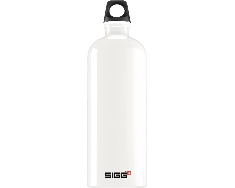 SIGG Trinkflasche Traveller White 1 L 1000 ml, Weiss