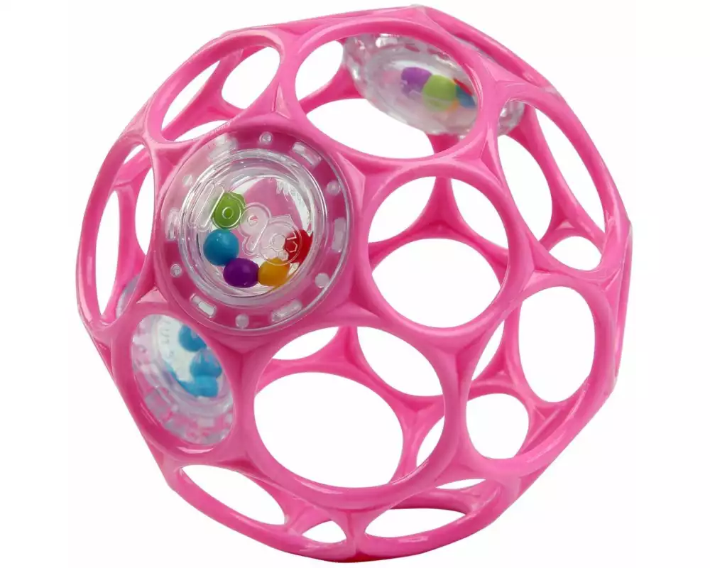 Oball Beschäftigungsspielzeug Rattle Pink
