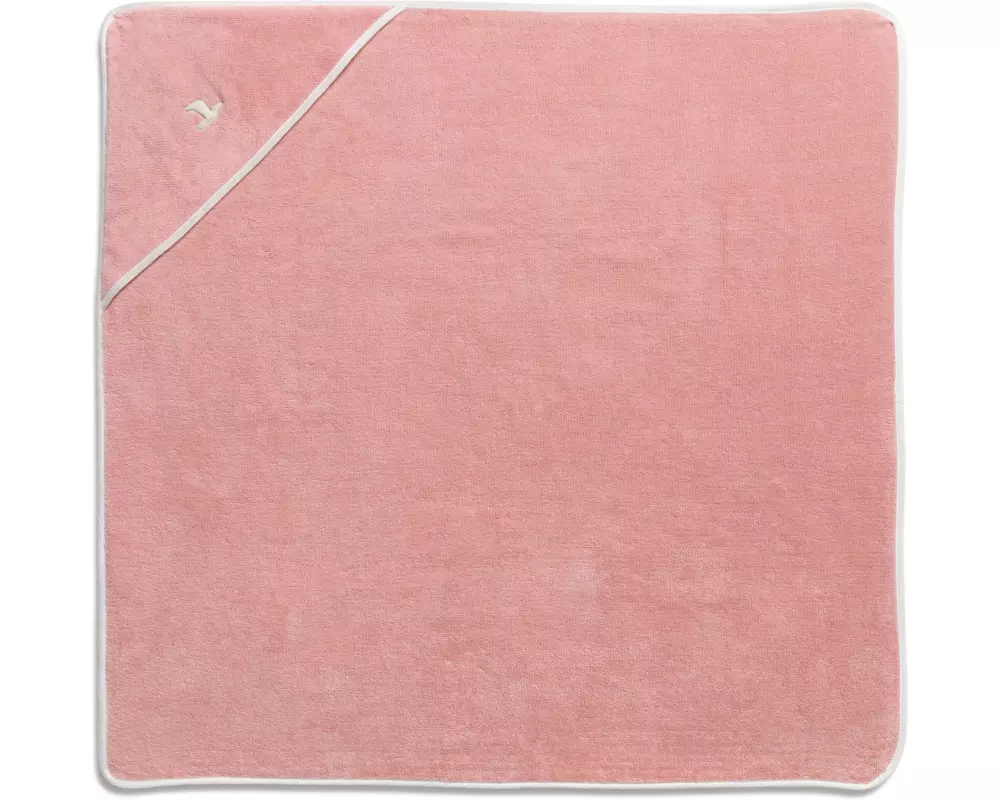 Möve Baby-Kapuzentuch Soft Hug 100 x 100 cm, Rosa