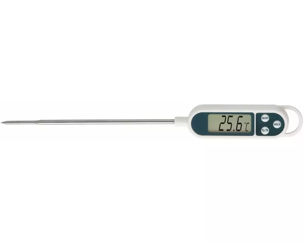 TFA Dostmann Einstichthermometer Digital Grau