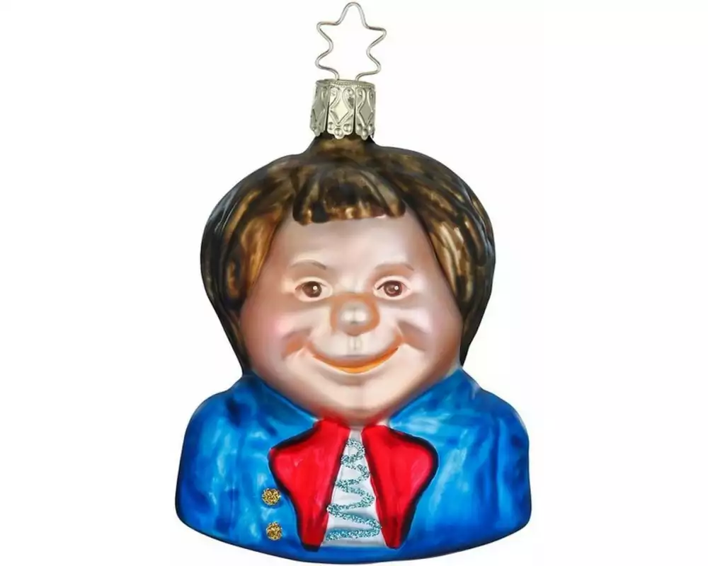 Inge Glas Manufaktur Weihnachtsschmuck Max 8.5 cm, Mehrfarbig