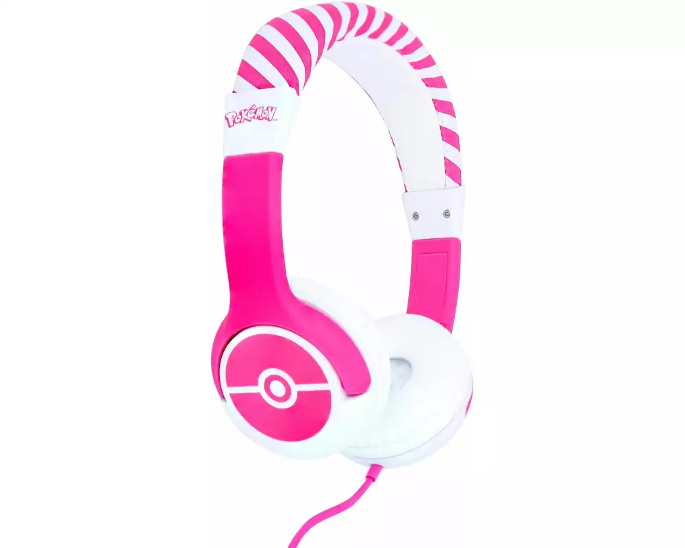 OTL Over-Ear-Kopfhörer Pokemon Pink Pokeball Headphones Wired