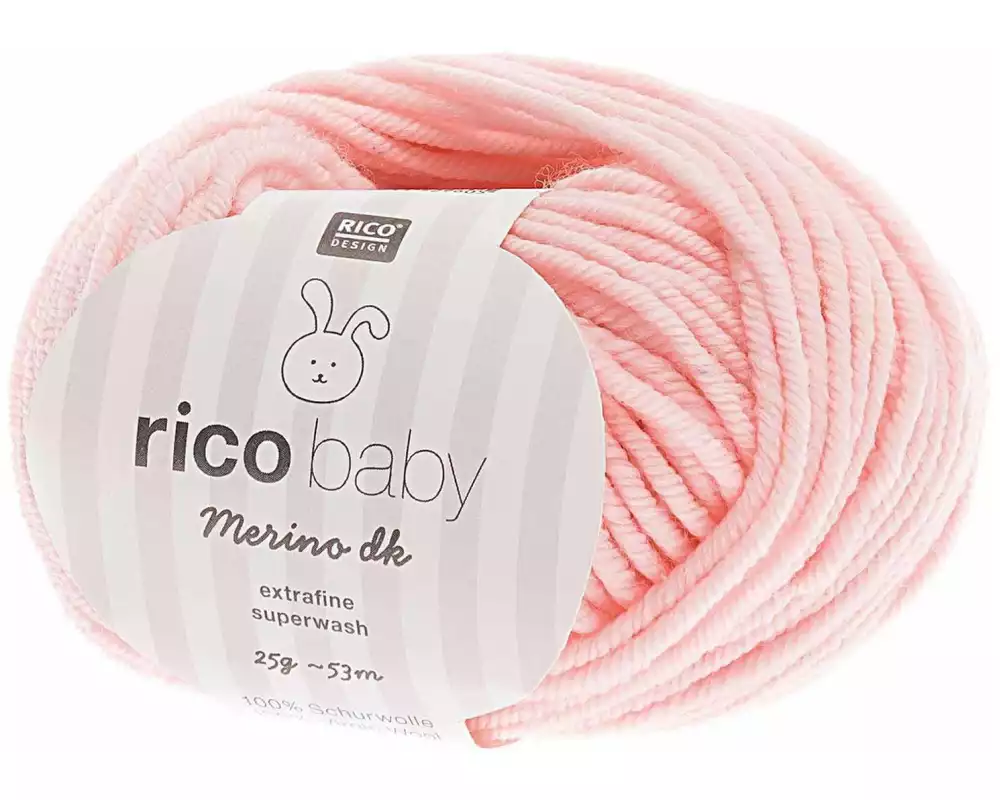 Rico Design Wolle Baby Merino dk 25 g Rosa
