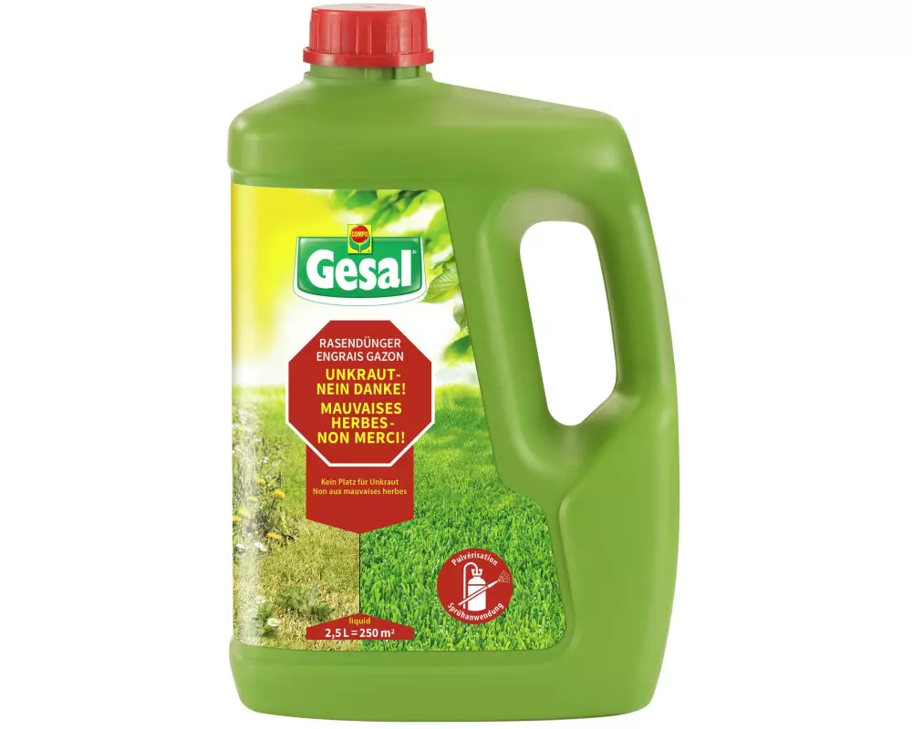 Gesal Rasendünger Unkraut-Nein Danke! 2.5 l