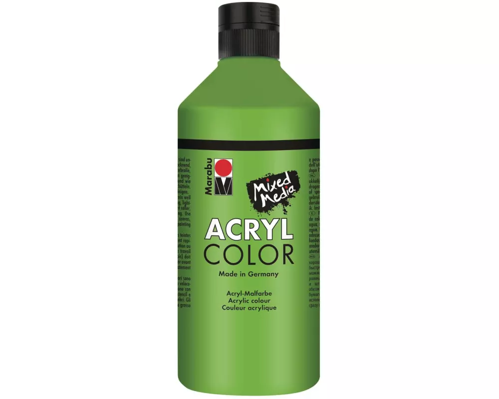 Marabu Acrylfarbe Acryl Color 500 ml Hellgrün
