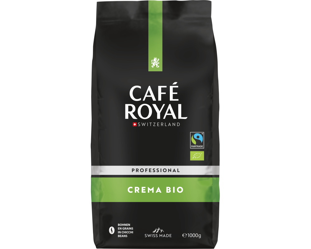 CAFE ROYAL Bio Crema 1kg 10172333 Bohnenkaffee