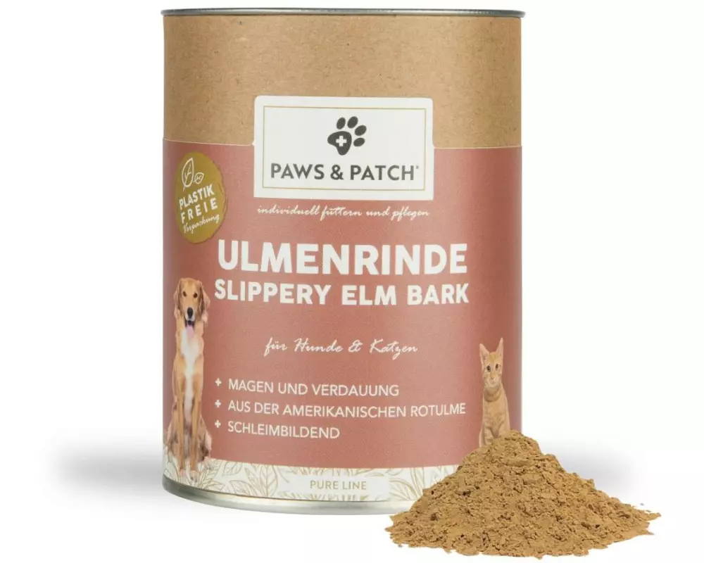 Paws & Patch Hunde-Nahrungsergänzung Ulmenrinde Pulver 110 g
