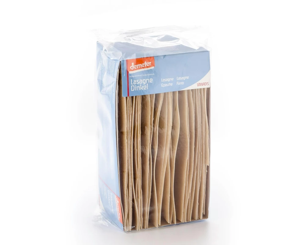 Vanadis Lasagne Dinkel, Demeter 500 g