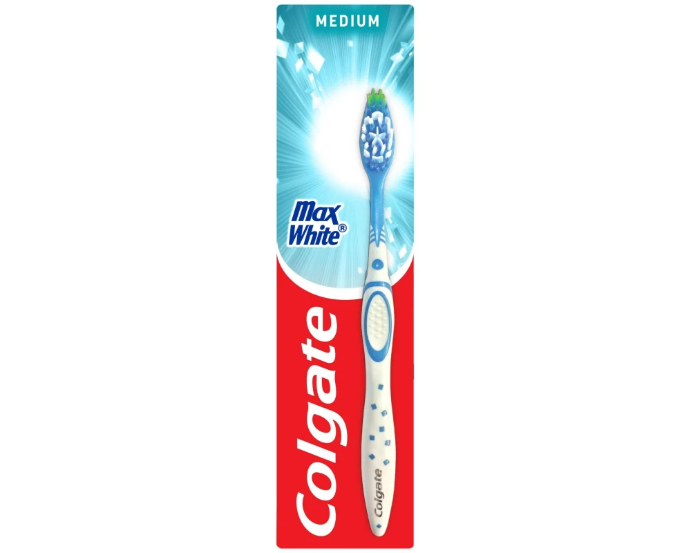 Colgate Handzahnbürste Max White Mittel