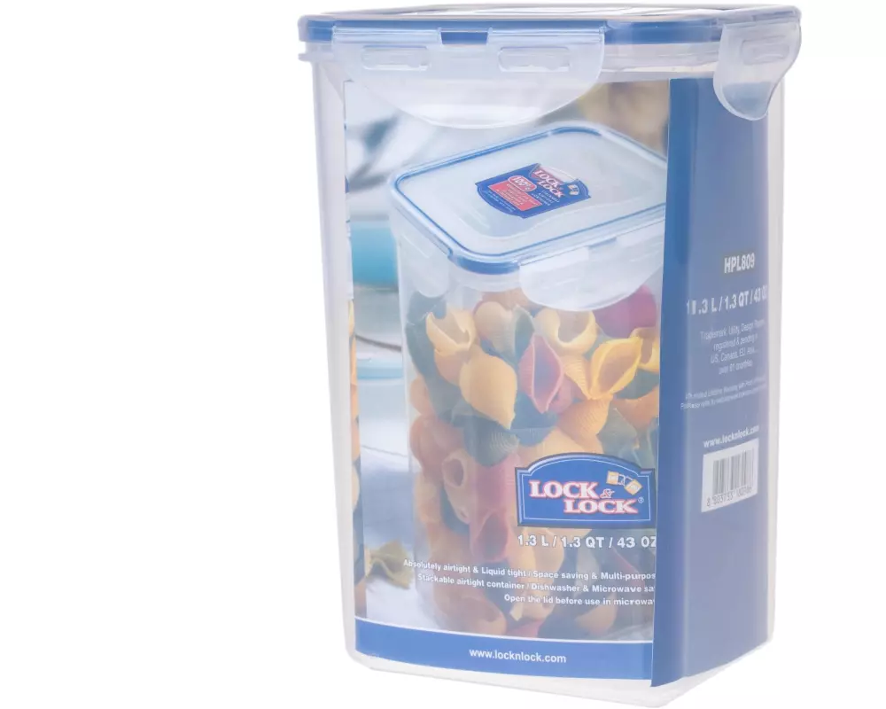 Lock & Lock Vorratsbehälter 1.3 l, Transparent
