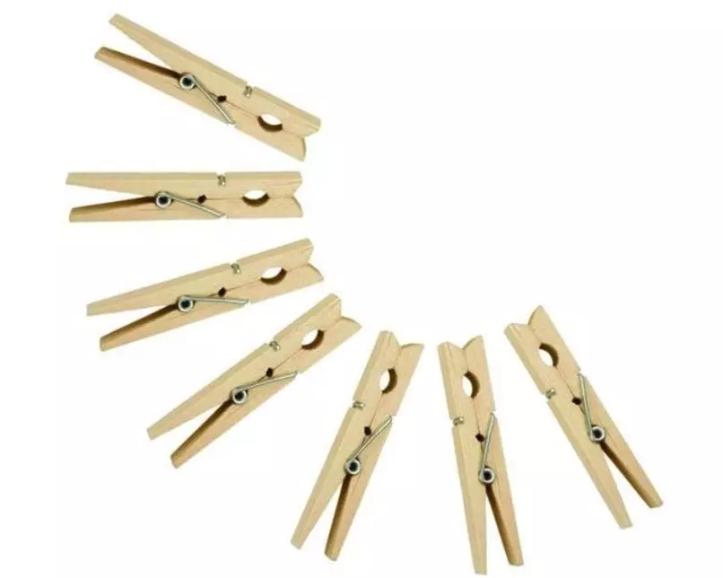 MSV Wäscheklammern 7 cm, 36 Stück