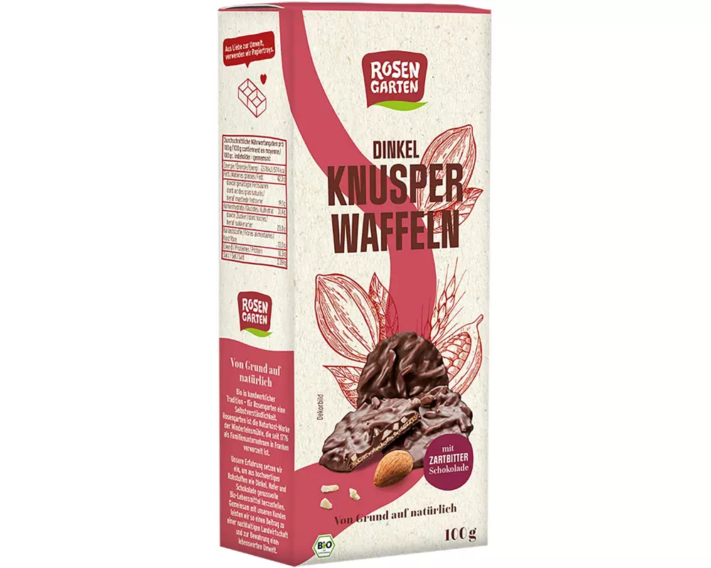 Rosengarten Dinkel-Knusperwaffeln 100 g