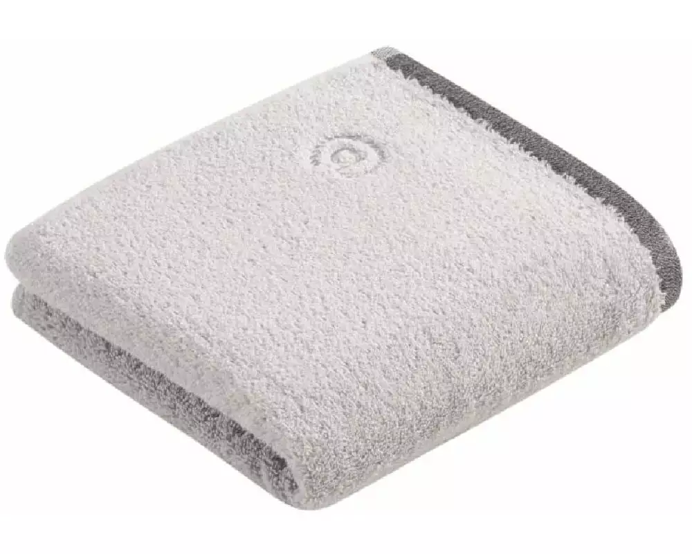 Bugatti Handtuch Prato 50 x 100 cm, Light Grey