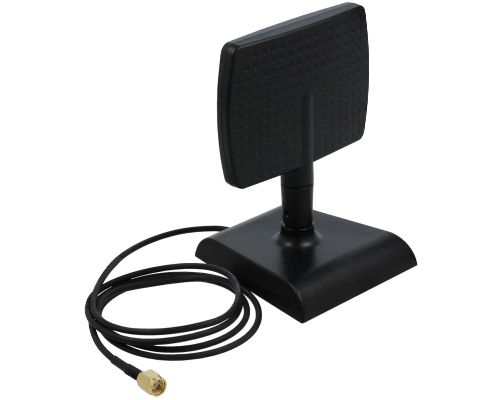 Delock WLAN-Antenne WiFi 6 RP-SMA 6 dBi Rundstrahl