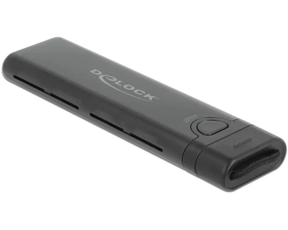Delock Externes Gehäuse USB-C, NVME&SATA M.2, bootfähig, 10Gbps M.2