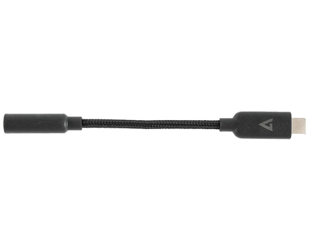V7 V7UCAUDIO-BLK Mini-phone/USB-C Audio Cable