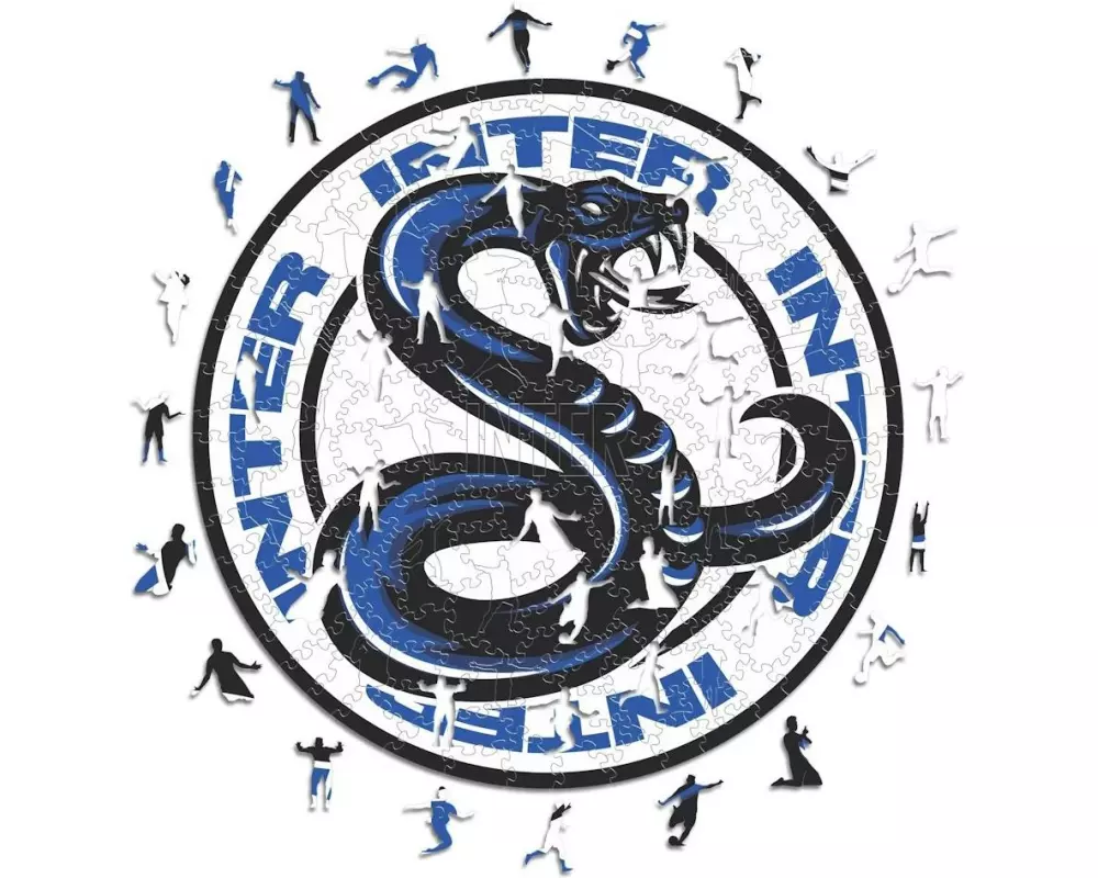 Iconic Puzzle FC Inter Mailand – Logo mit Schlange