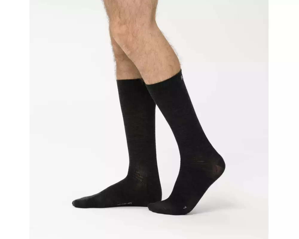 Rohner Socks Dynamic Merino Anthrazit, Grösse 42-44