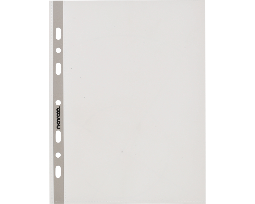 NOVOOO Zeigetasche PP 100my A5 071-5449-009 transparent, genarbt 100 Stk.